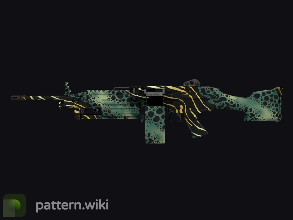 M249 Emerald Poison Dart seed 924