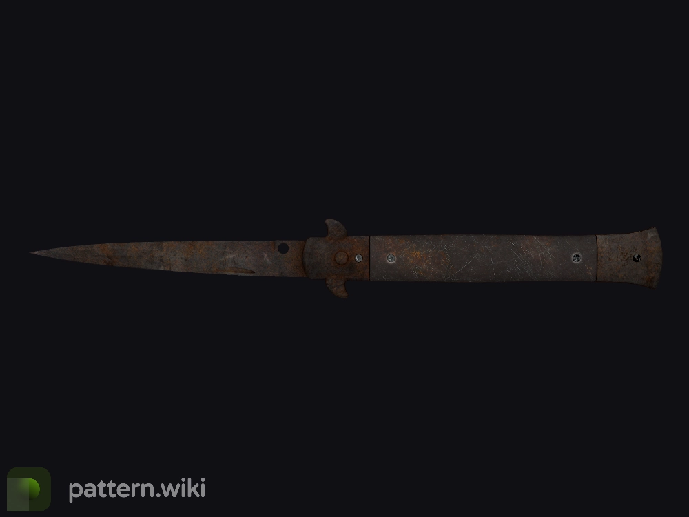 Stiletto Knife Rust Coat seed 814