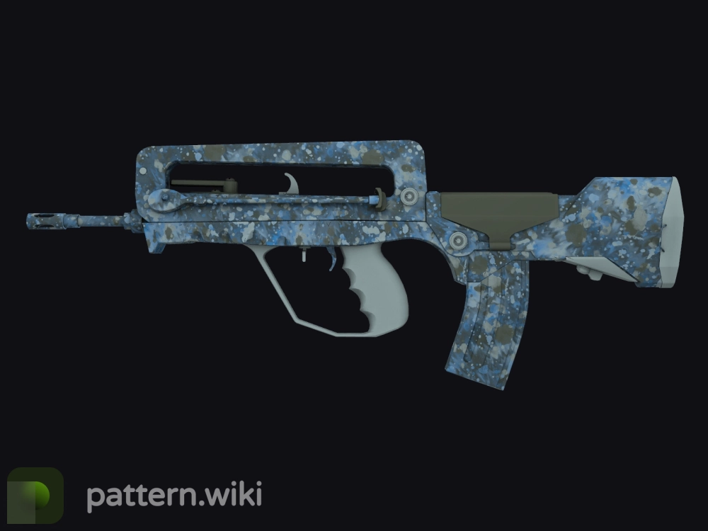 FAMAS Cyanospatter seed 417