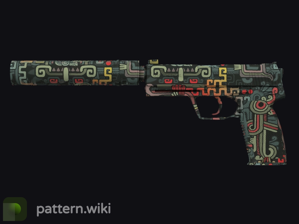 USP-S Ancient Visions seed 957