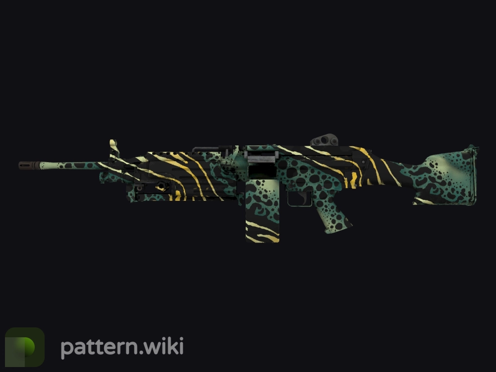 M249 Emerald Poison Dart seed 959