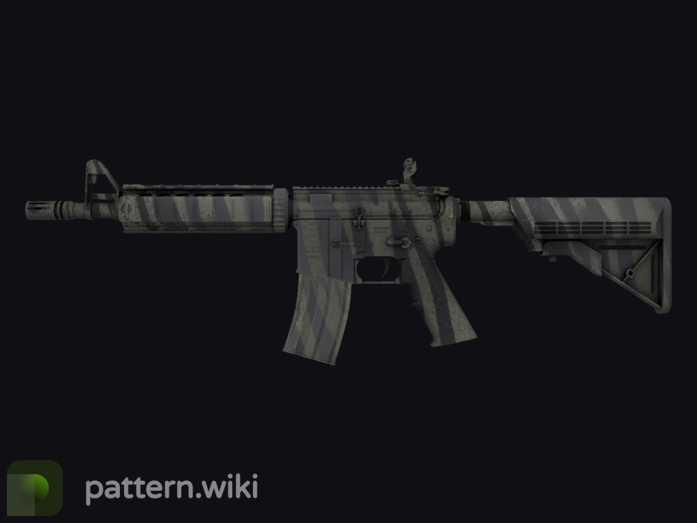 M4A4 Faded Zebra seed 937