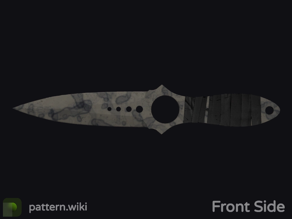 Skeleton Knife Stained seed 339