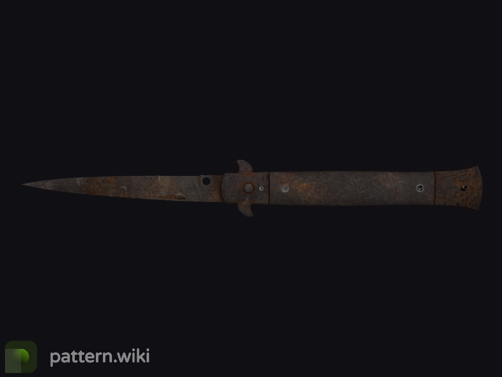 Stiletto Knife Rust Coat seed 915