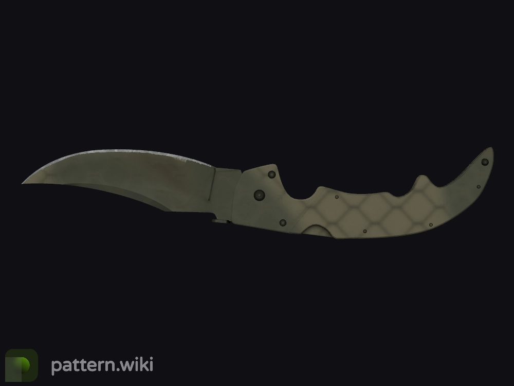 Falchion Knife Safari Mesh seed 394