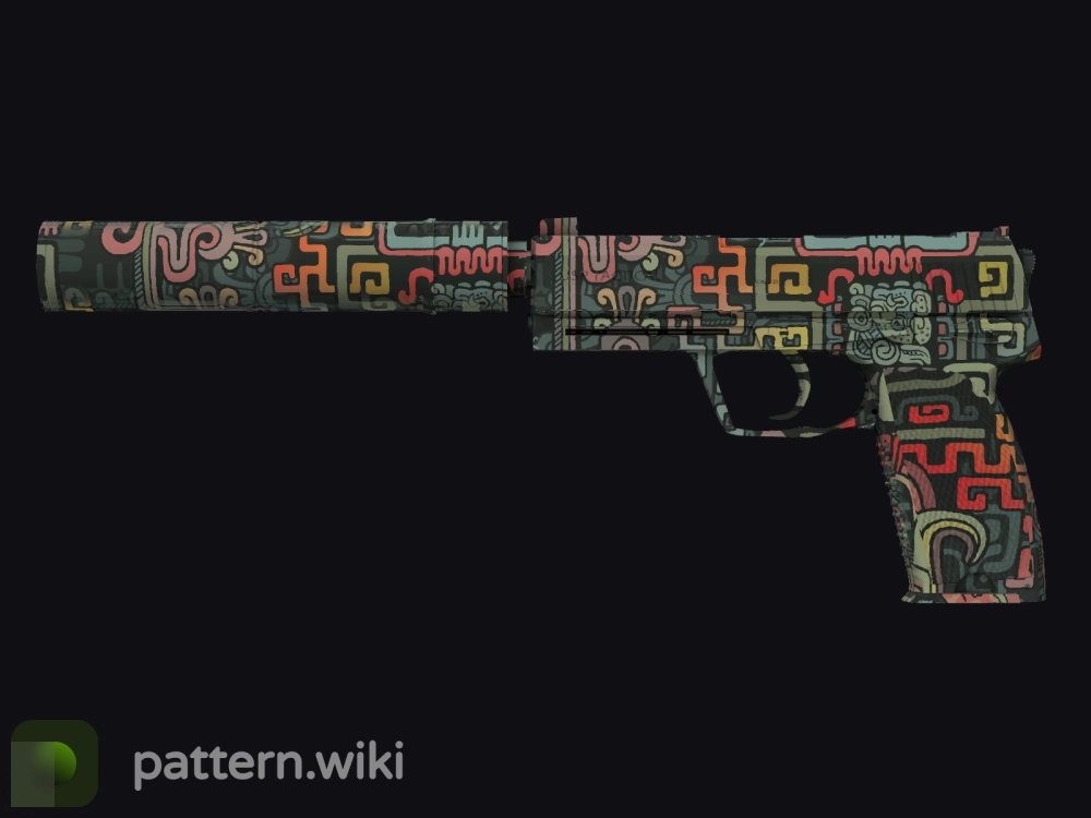 USP-S Ancient Visions seed 823