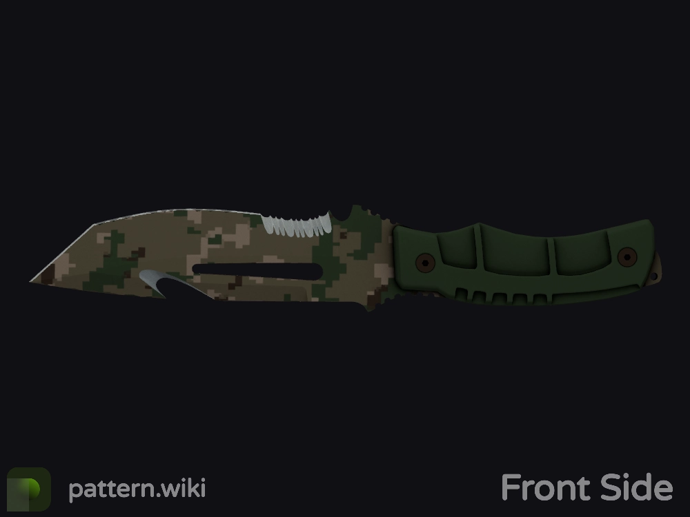 Survival Knife Forest DDPAT seed 911