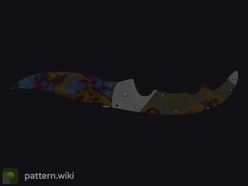 Falchion Knife Case Hardened seed 314