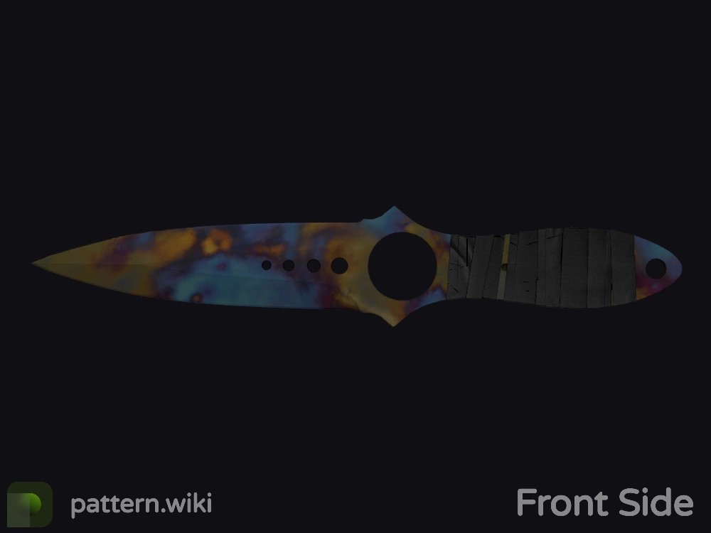 Skeleton Knife Case Hardened seed 731