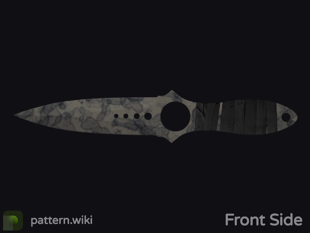 Skeleton Knife Stained seed 25