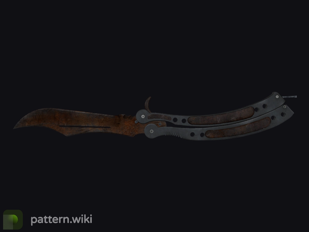 Butterfly Knife Rust Coat seed 910