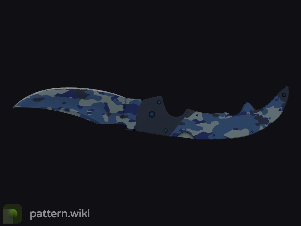 Falchion Knife Bright Water seed 256