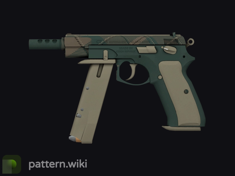 CZ75-Auto Green Plaid seed 478