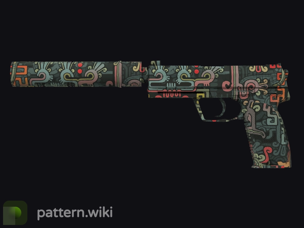 USP-S Ancient Visions seed 127