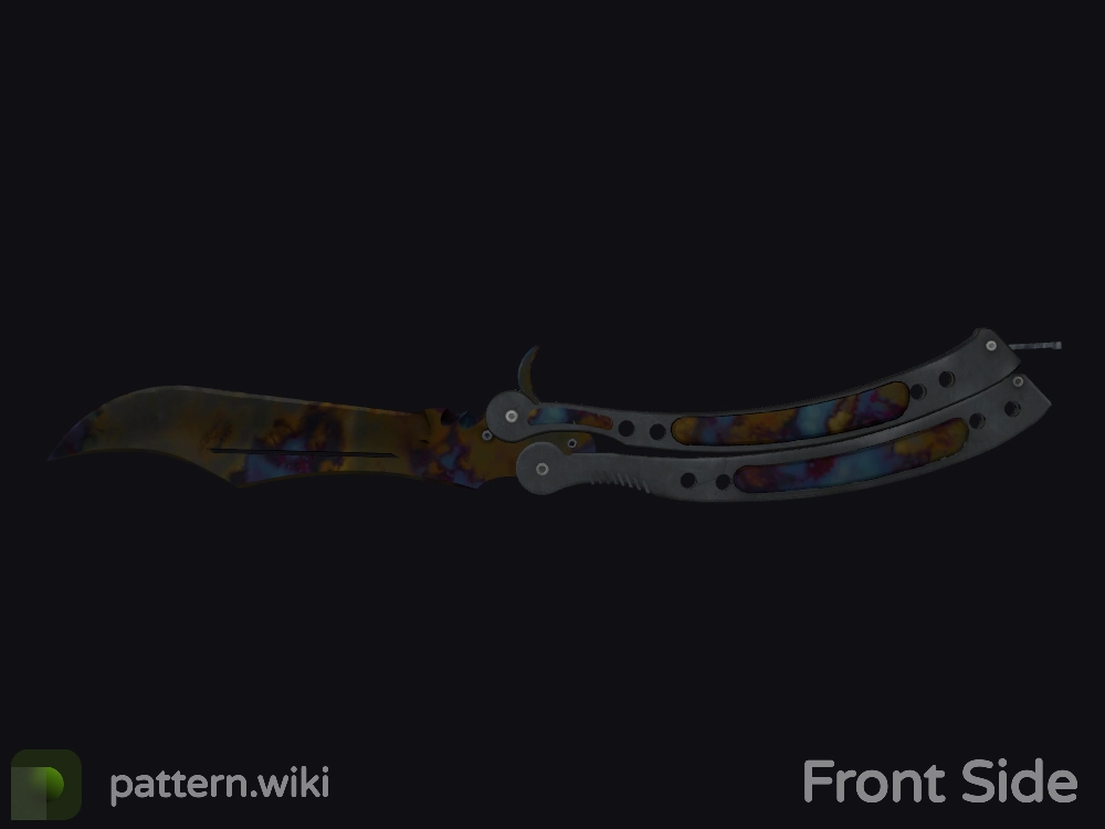 Butterfly Knife Case Hardened seed 70