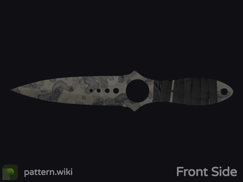 Skeleton Knife Stained seed 342