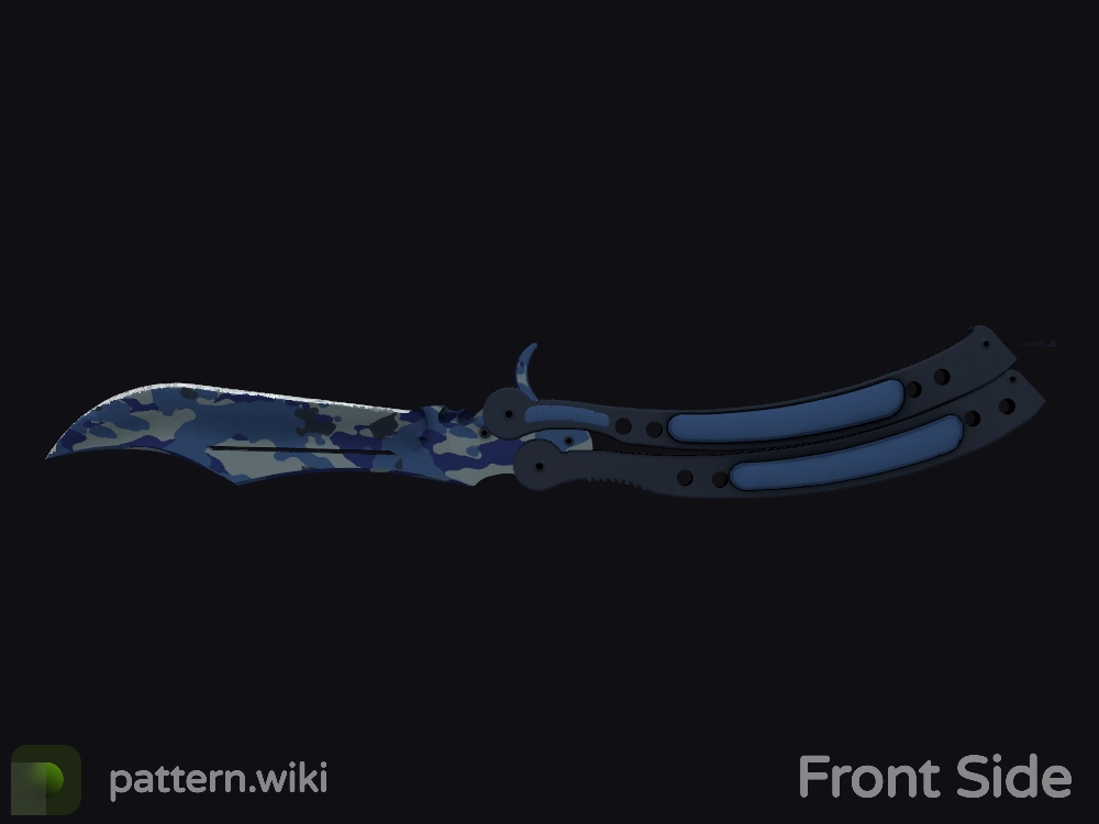 Butterfly Knife Bright Water seed 173