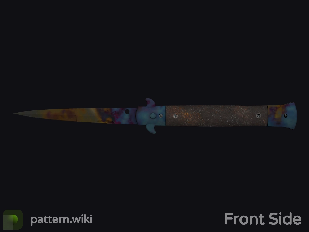 Stiletto Knife Case Hardened seed 122