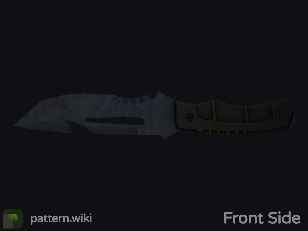 Survival Knife Blue Steel seed 366