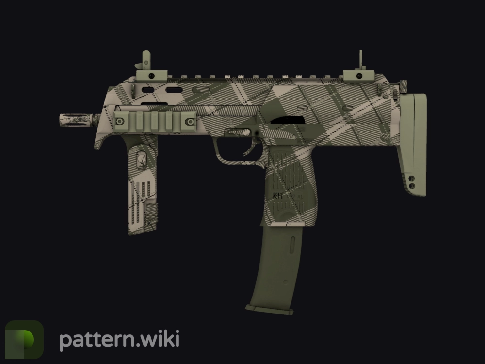 MP7 Olive Plaid seed 104