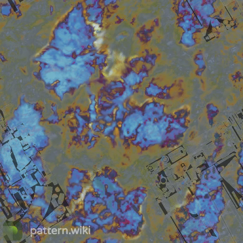 AK-47 Case Hardened seed 369 pattern template