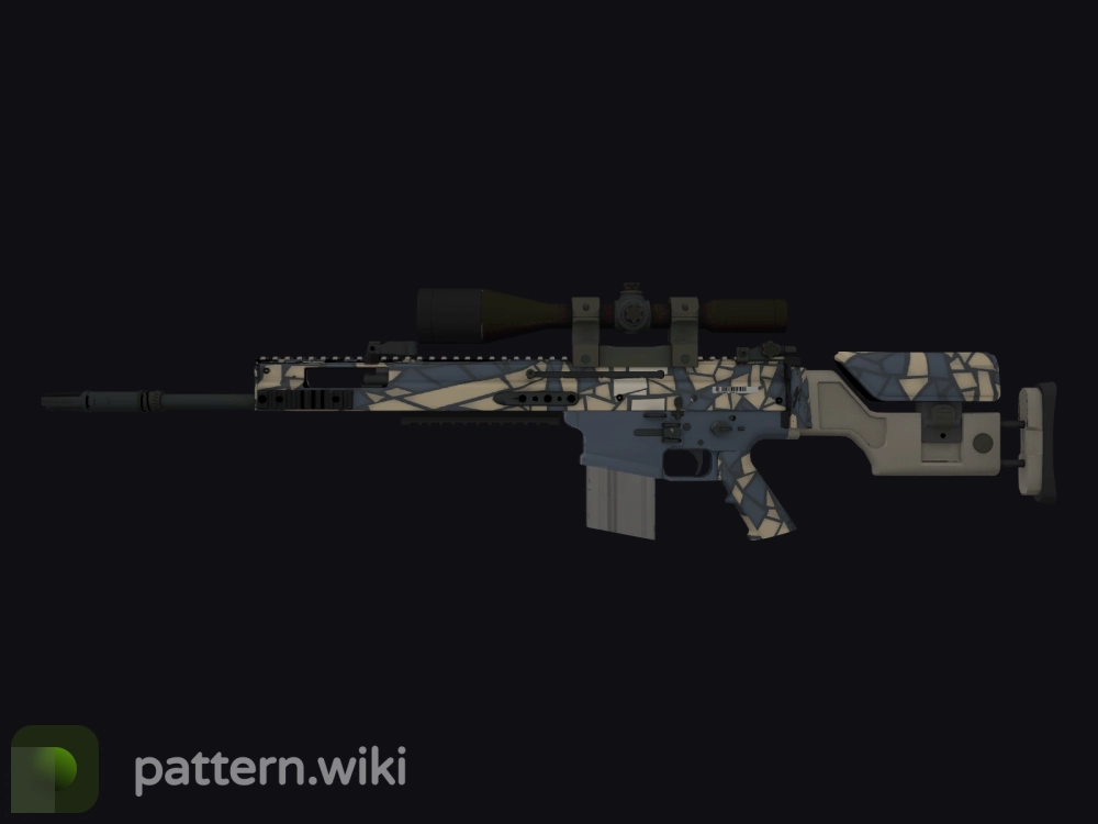 SCAR-20 Stone Mosaico seed 323