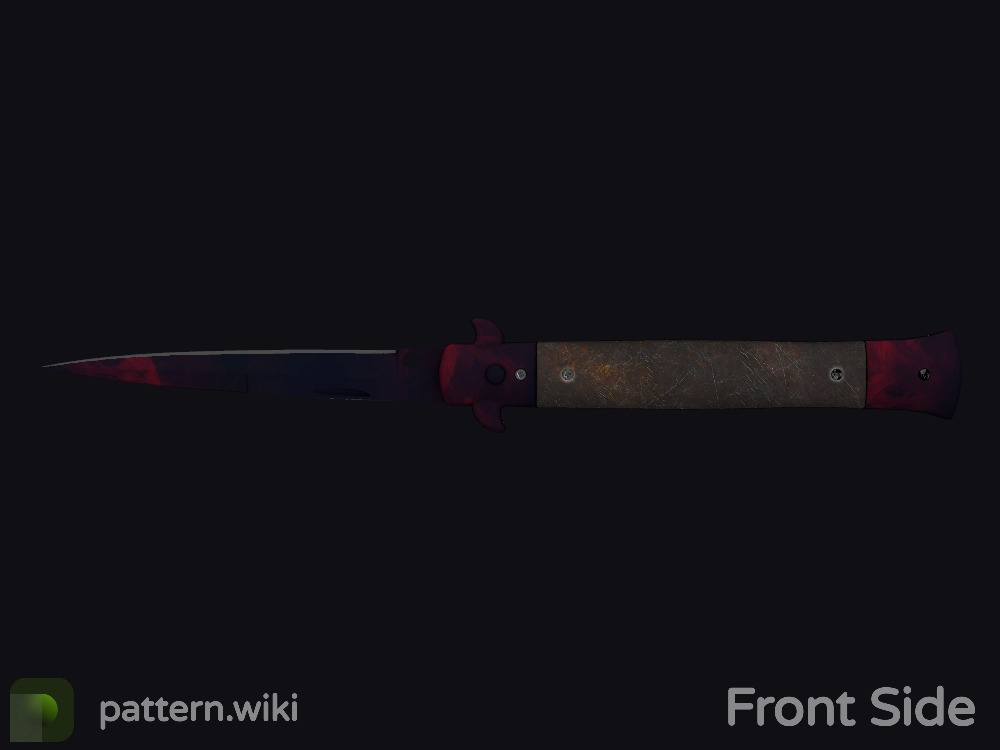 Stiletto Knife Doppler seed 705