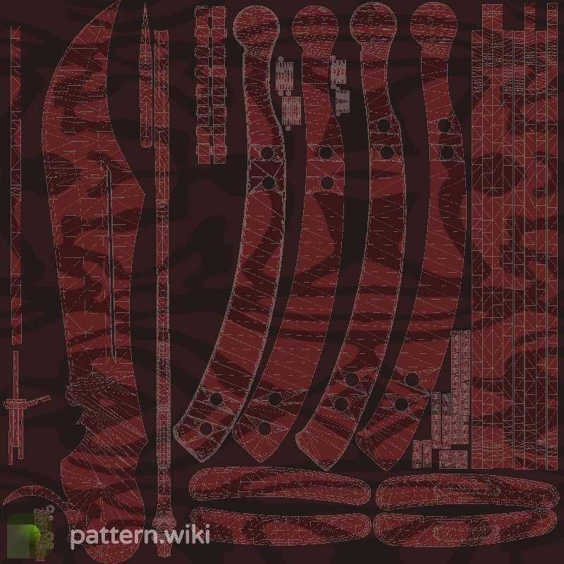 Butterfly Knife Slaughter seed 513 pattern template