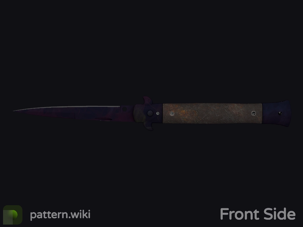 Stiletto Knife Doppler seed 474