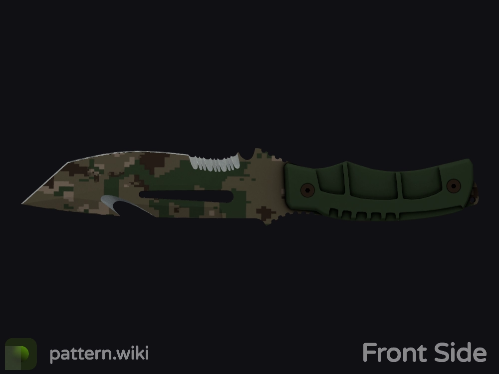 Survival Knife Forest DDPAT seed 482