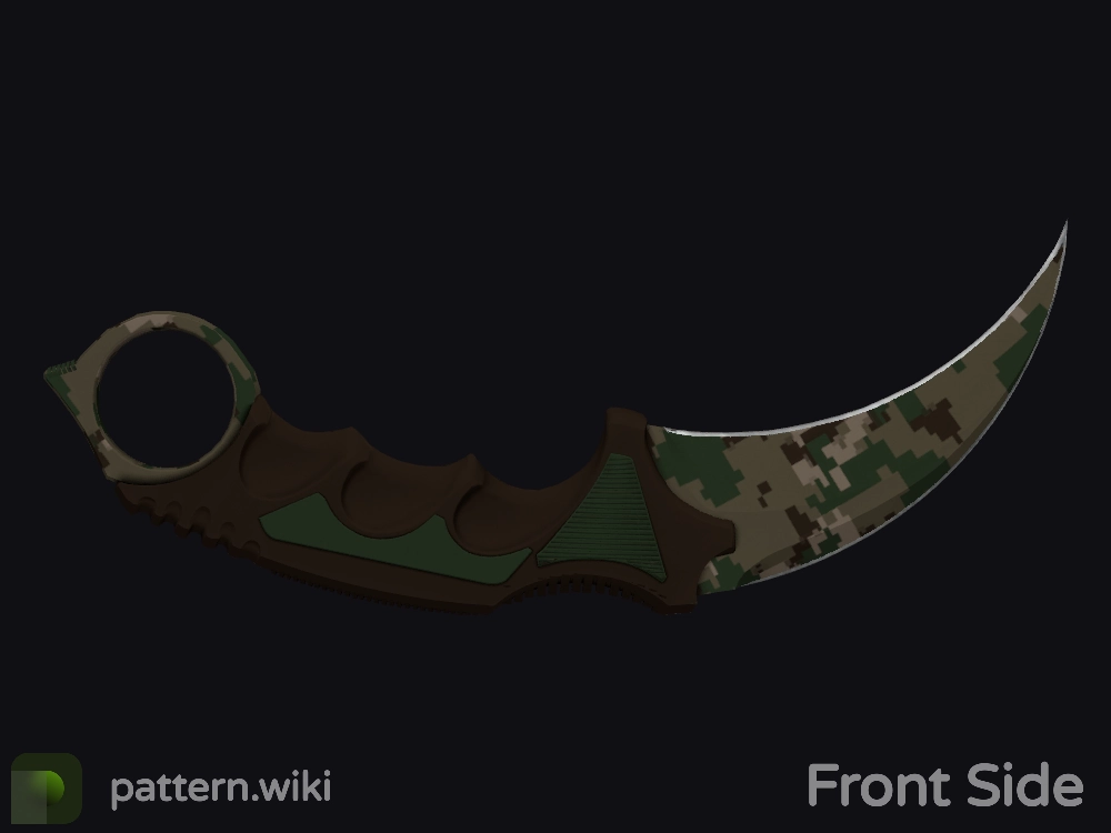 Karambit Forest DDPAT seed 827