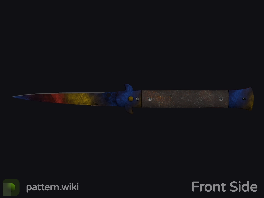 Stiletto Knife Marble Fade seed 97