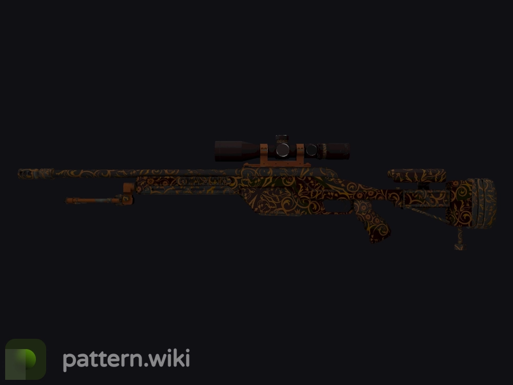 SSG 08 Orange Filigree seed 94