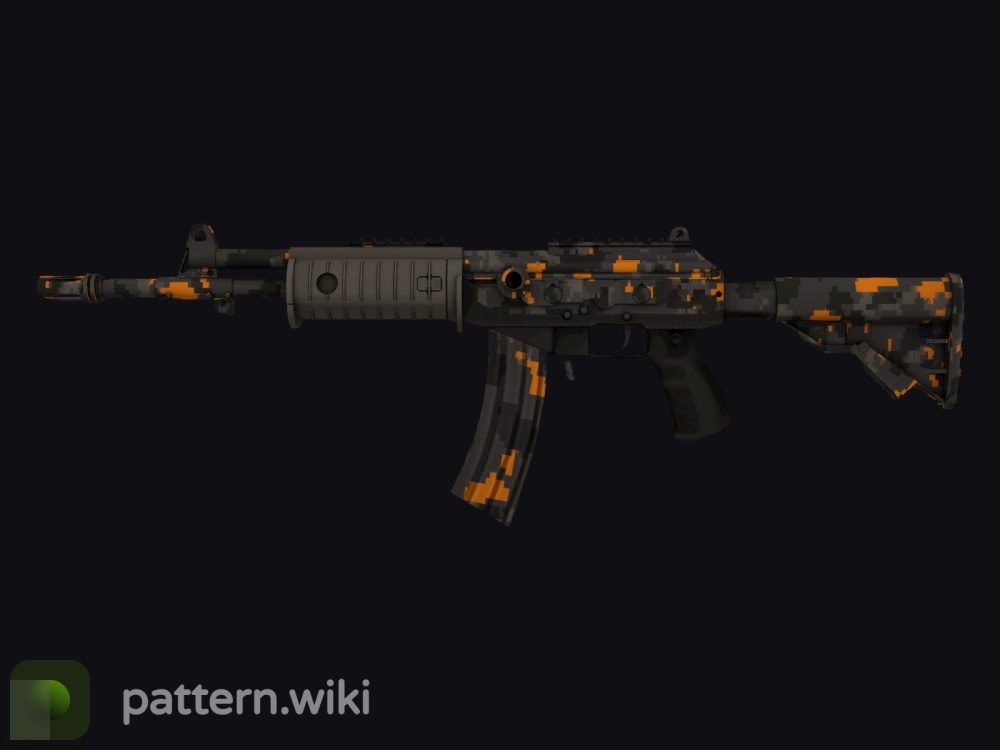 Galil AR Orange DDPAT seed 924