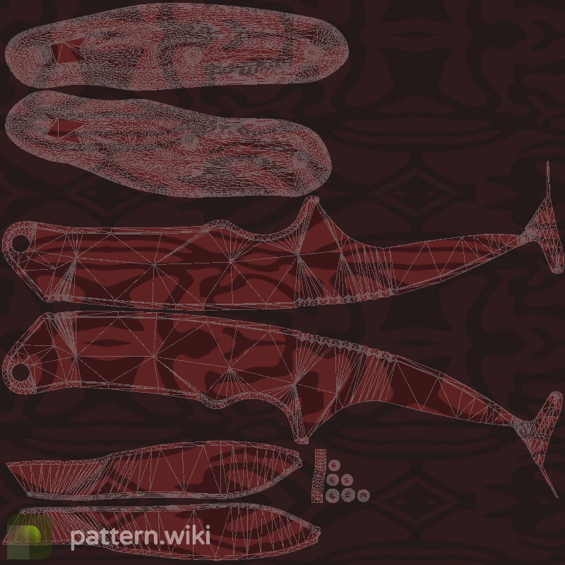 Gut Knife Slaughter seed 118 pattern template