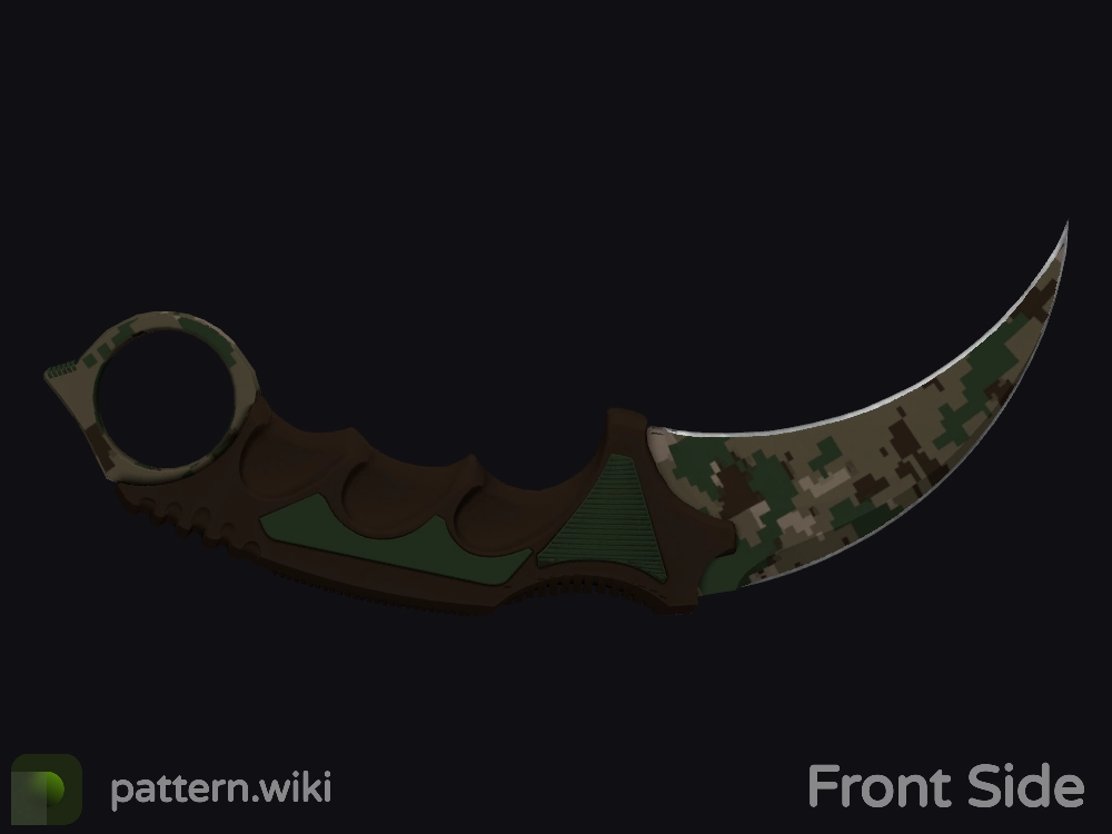 Karambit Forest DDPAT seed 133