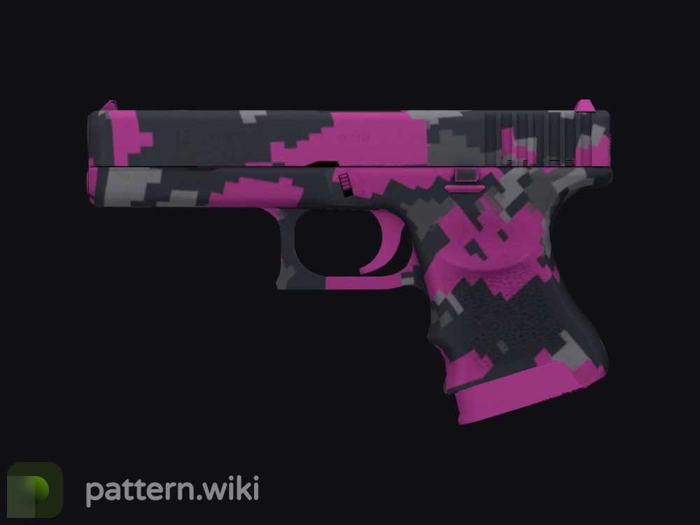 Glock-18 Pink DDPAT seed 254