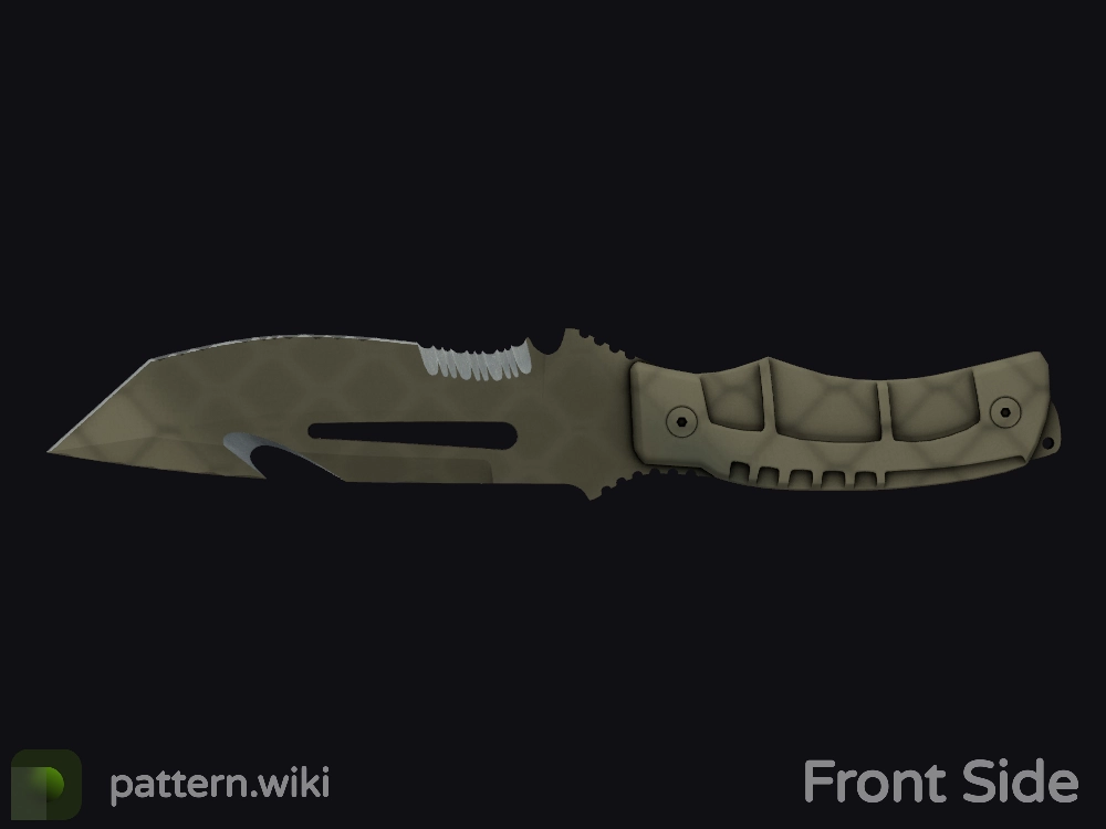 Survival Knife Safari Mesh seed 158