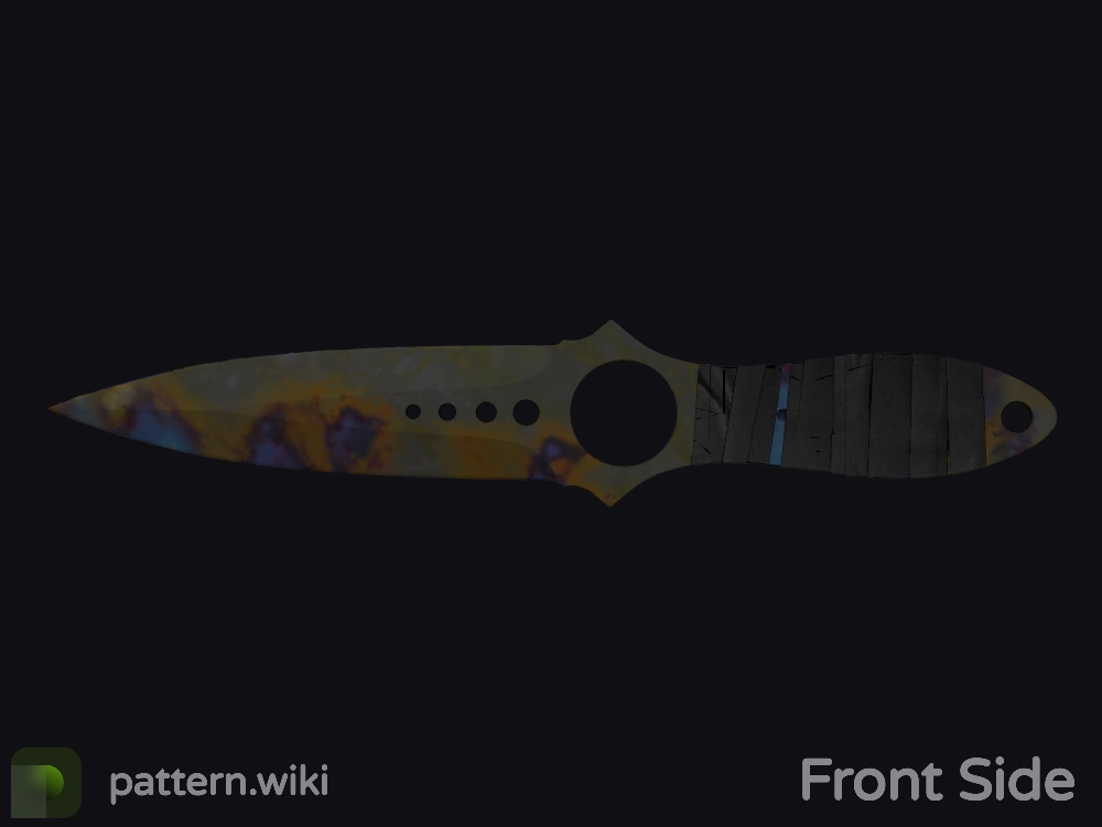 Skeleton Knife Case Hardened seed 172