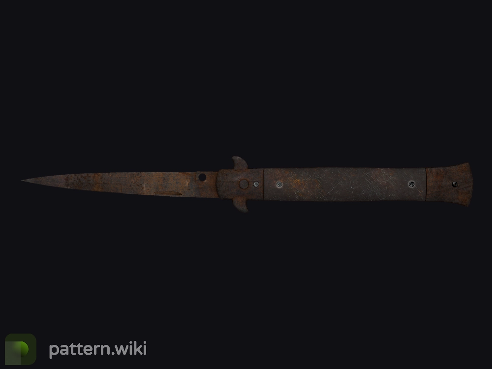 Stiletto Knife Rust Coat seed 64