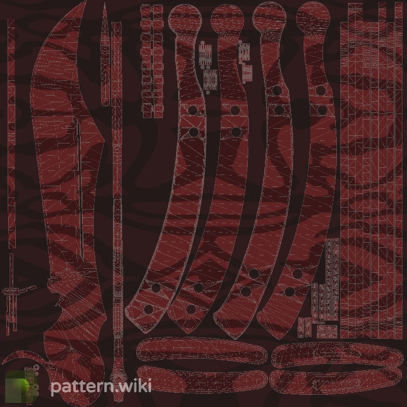 Butterfly Knife Slaughter seed 28 pattern template