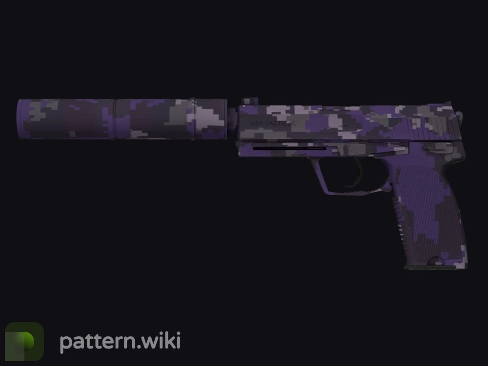 USP-S Purple DDPAT seed 534