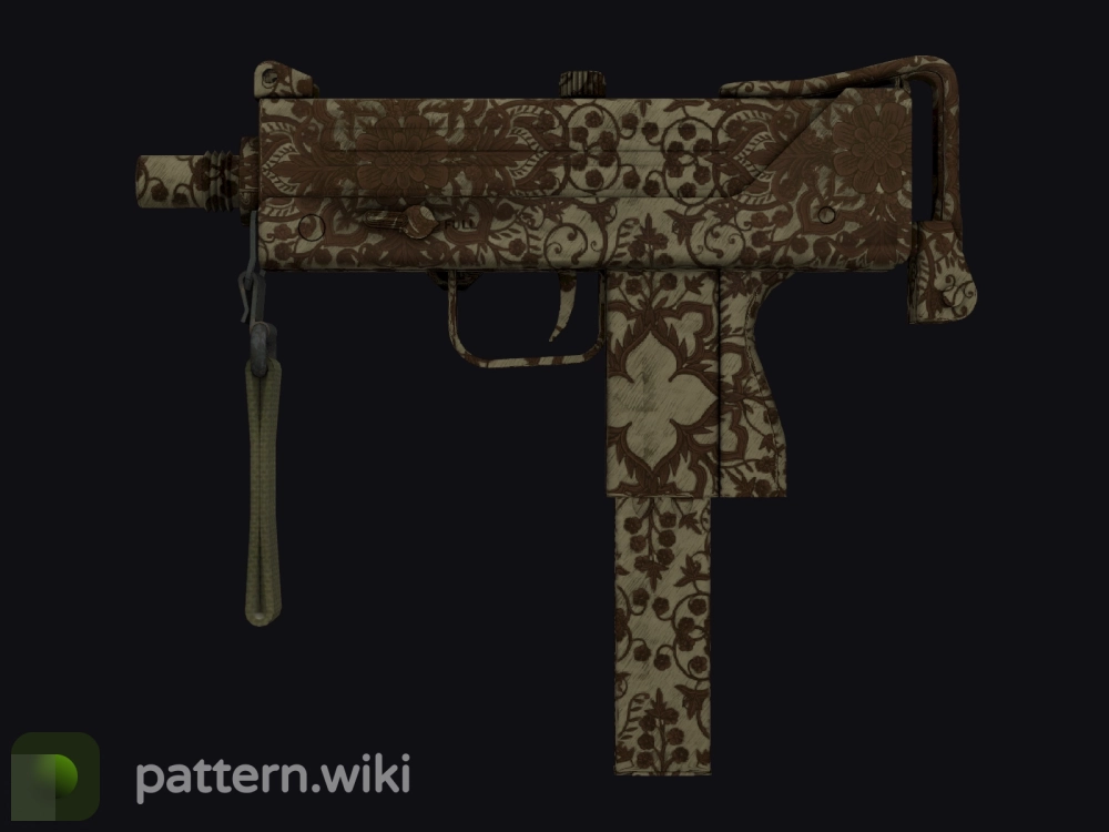 MAC-10 Sienna Damask seed 393