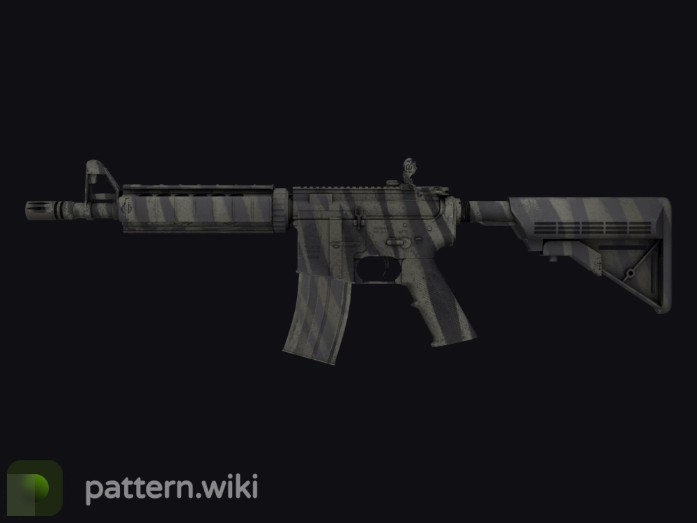 M4A4 Faded Zebra seed 97