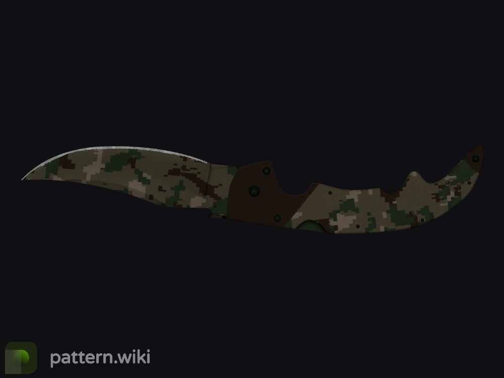 Falchion Knife Forest DDPAT seed 503