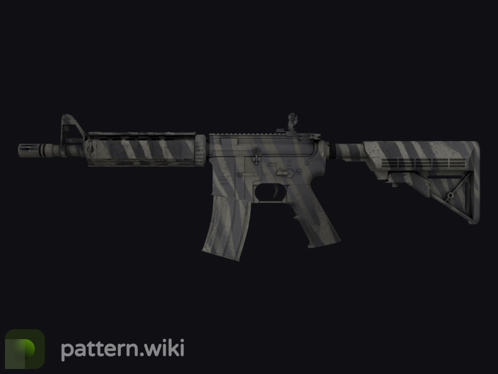 M4A4 Faded Zebra seed 995