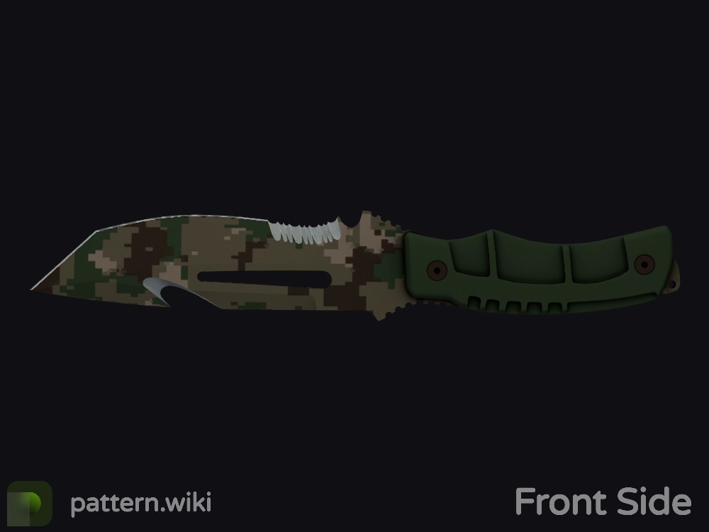 Survival Knife Forest DDPAT seed 366