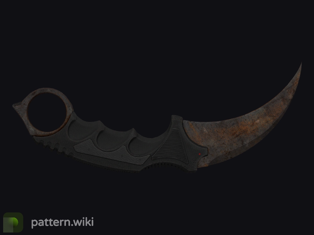 Karambit Rust Coat seed 115