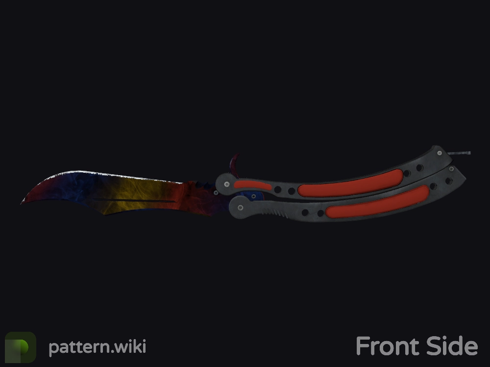 Butterfly Knife Marble Fade seed 100