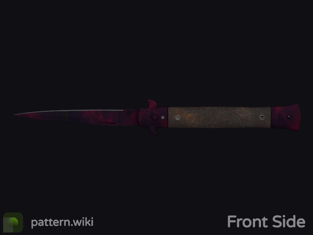 Stiletto Knife Doppler seed 57